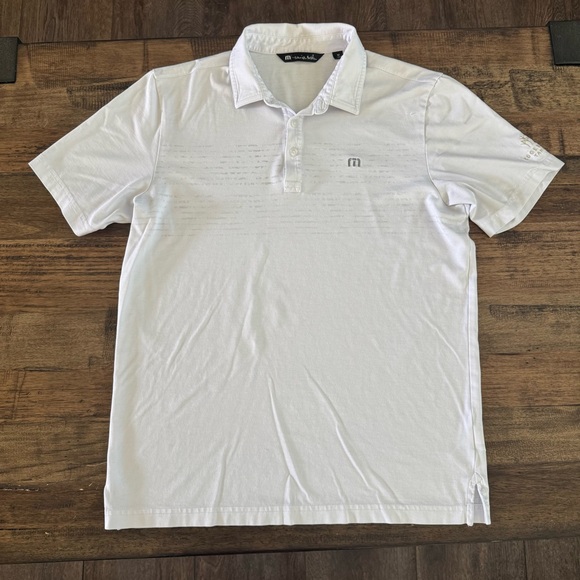 Travis Mathew white Polo Shirt - Picture 9 of 13